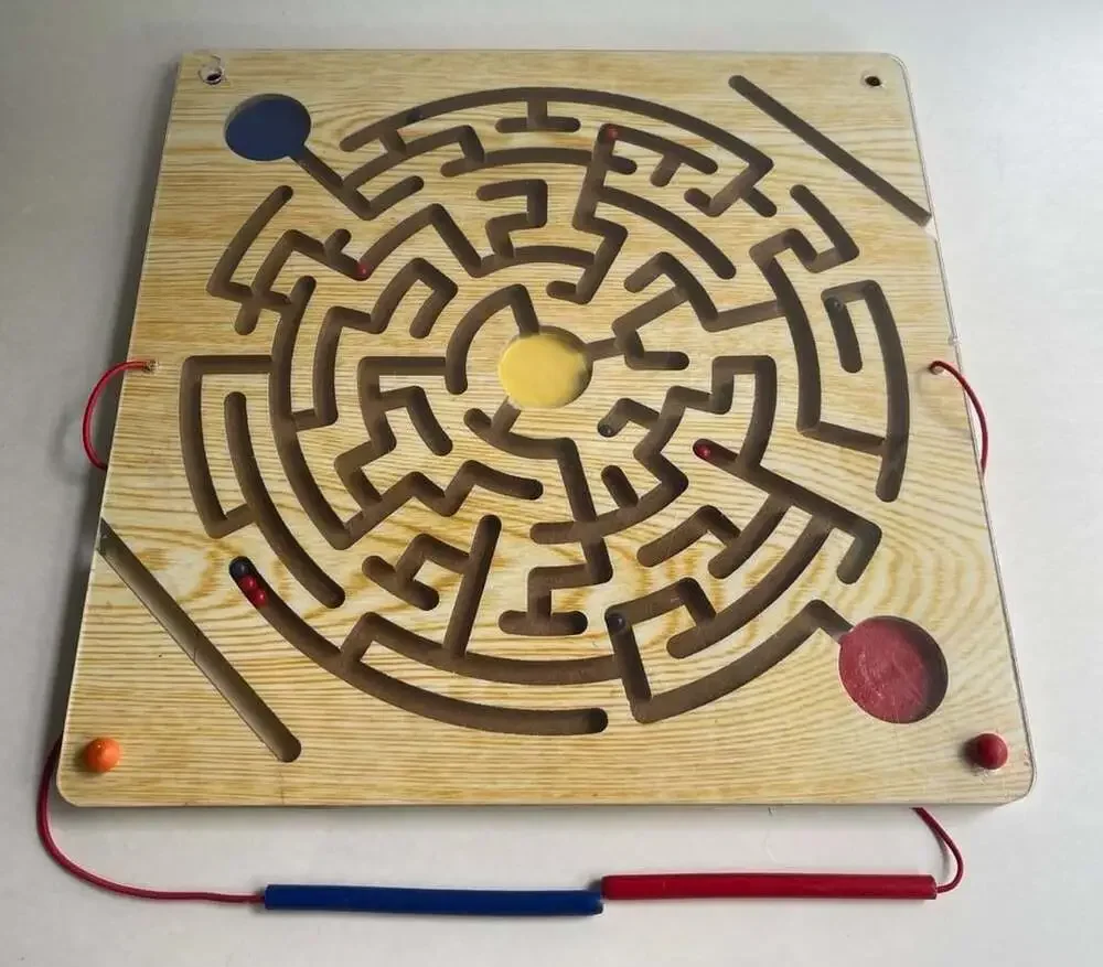 Oriental Trading Wooden Labyrinth Maze Game